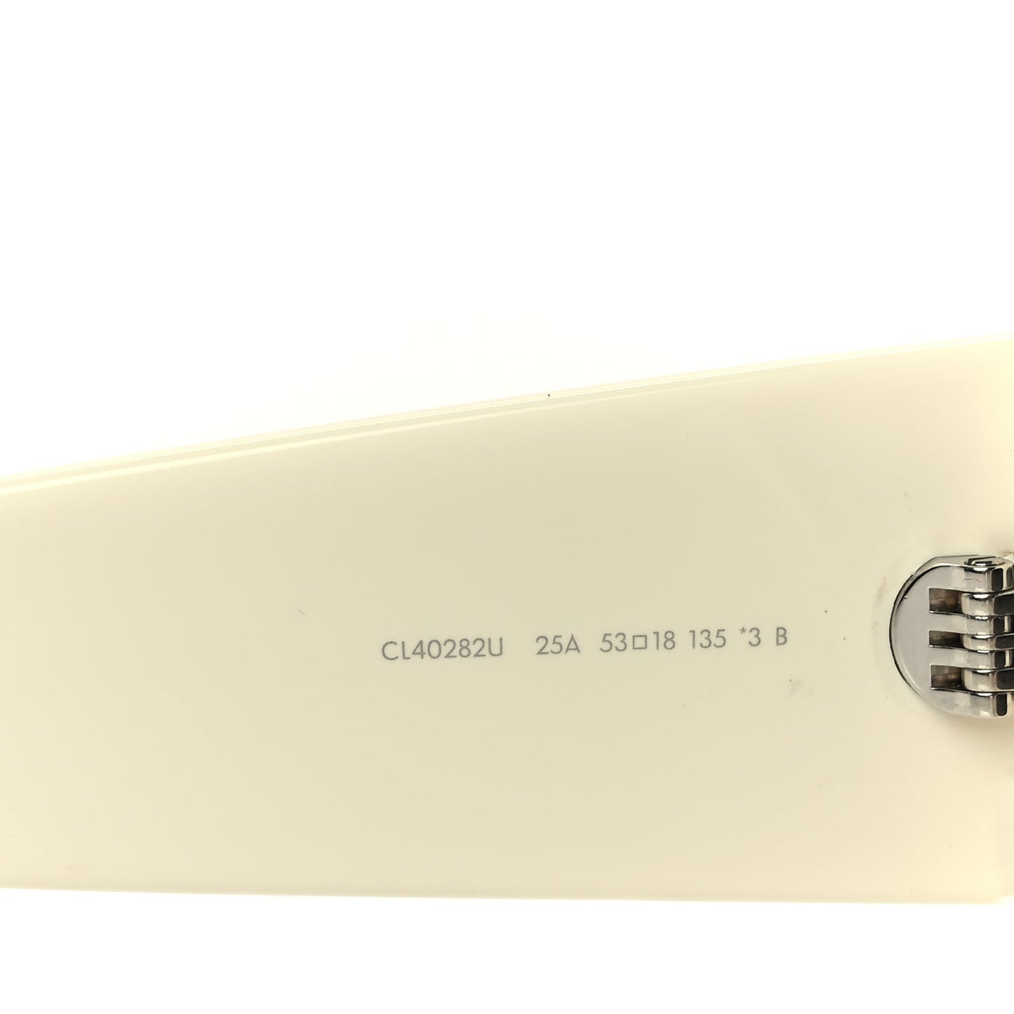 Acetate Triomphe XL 01 Sunglasses CL40282U Ivory