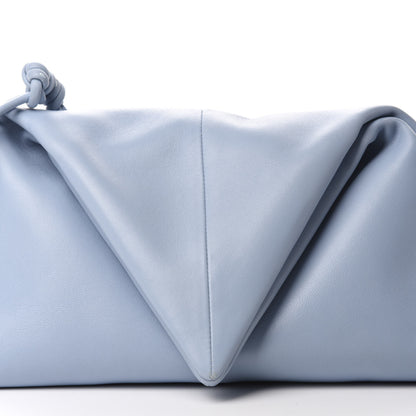 Bottega Veneta Lambskin BV Trine Clutch Ice 10 of 10