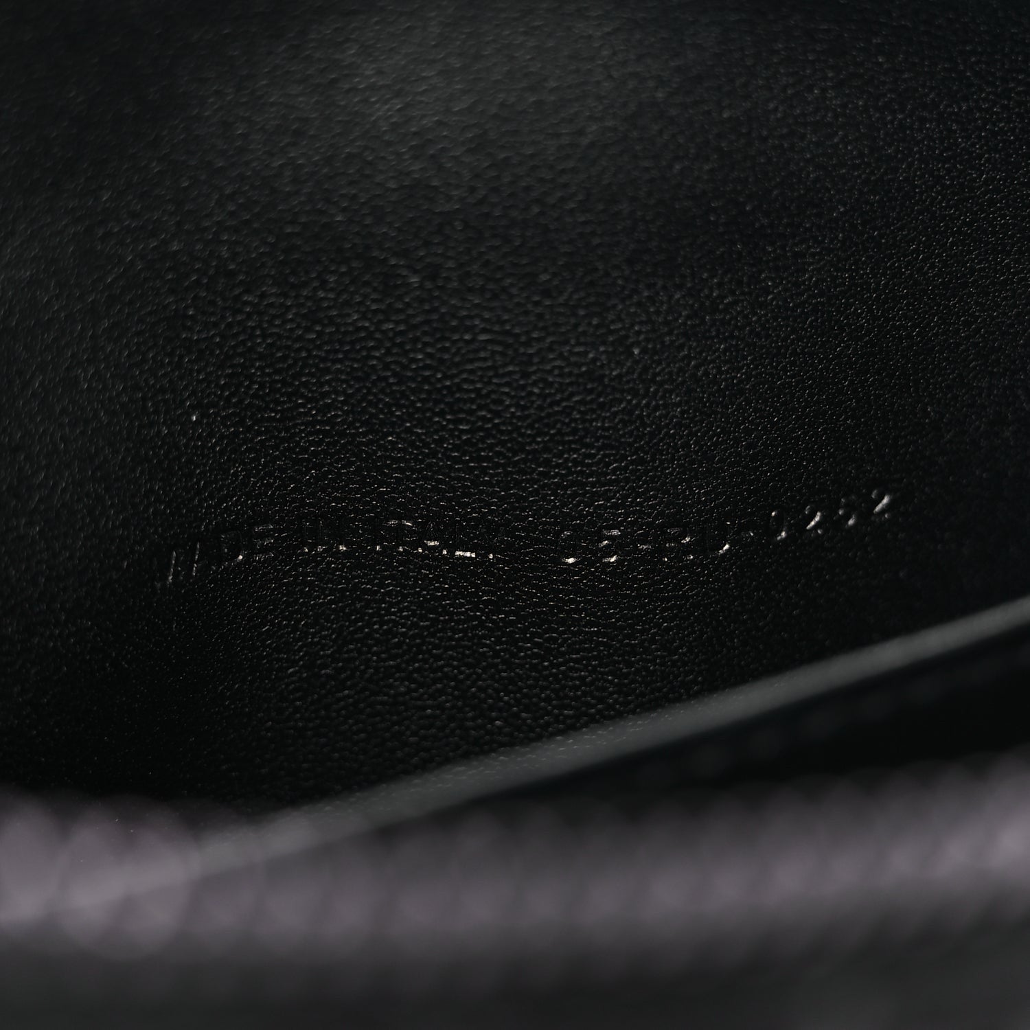 Christian Dior Supple Calfskin Cannage Caro Daily Pouch Black 7 of 8