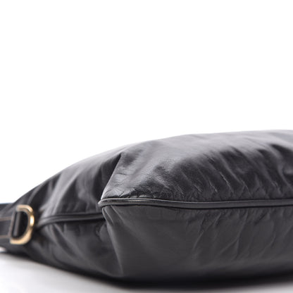 Gucci Calfskin Medium New Britt Hobo Black 6 of 10
