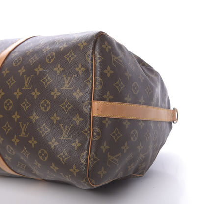 Louis Vuitton Monogram Keepall Bandouliere 55 10 of 15