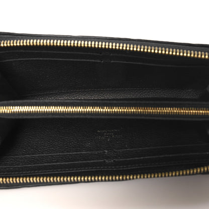 Louis Vuitton Empreinte Clemence Wallet Black 5 of 7