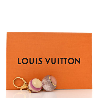 Louis Vuitton Mini Lin Croisette Bag Charm Violet 2 of 4