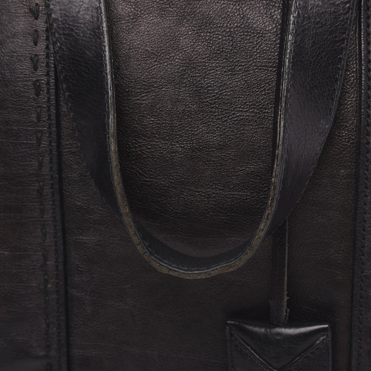 Calfskin Oversized Muse Black