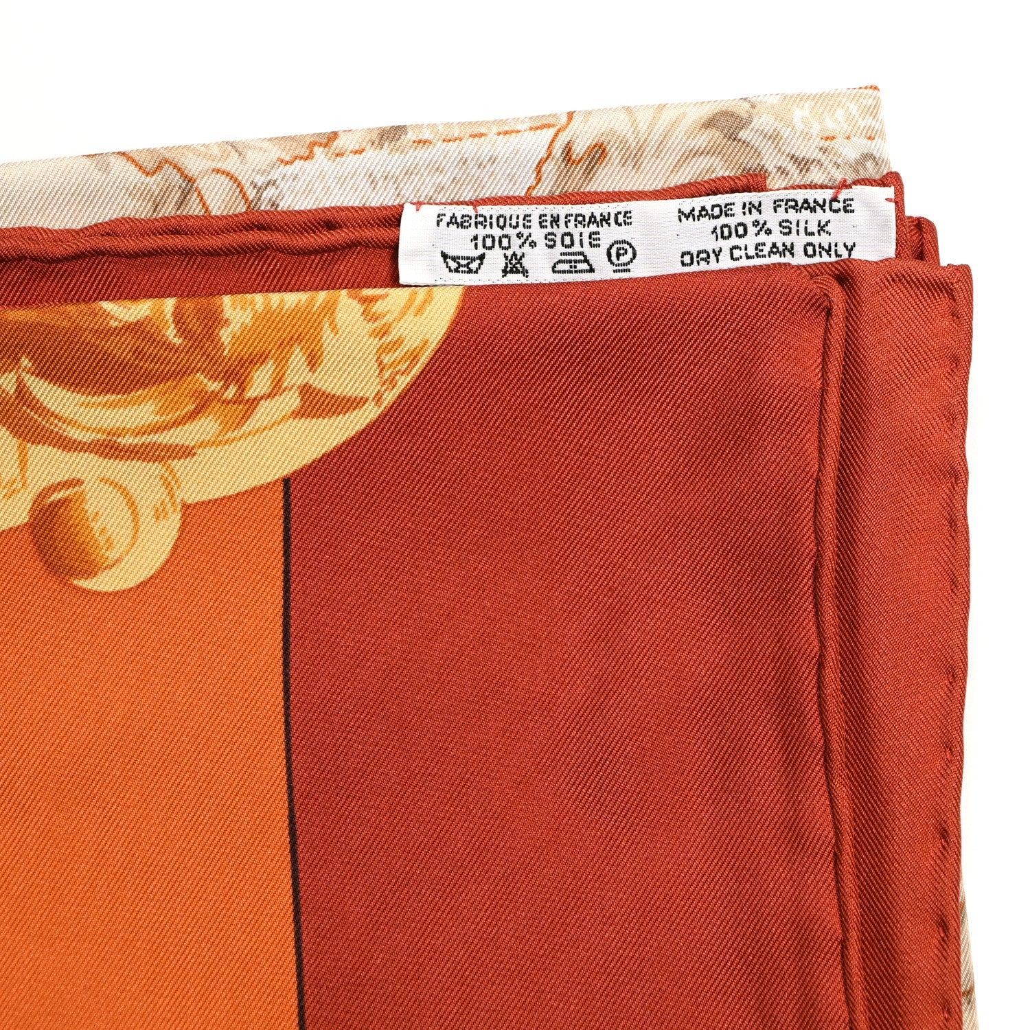Hermes Silk La Fontaine De Bartholdi Scarf 90 3 of 5