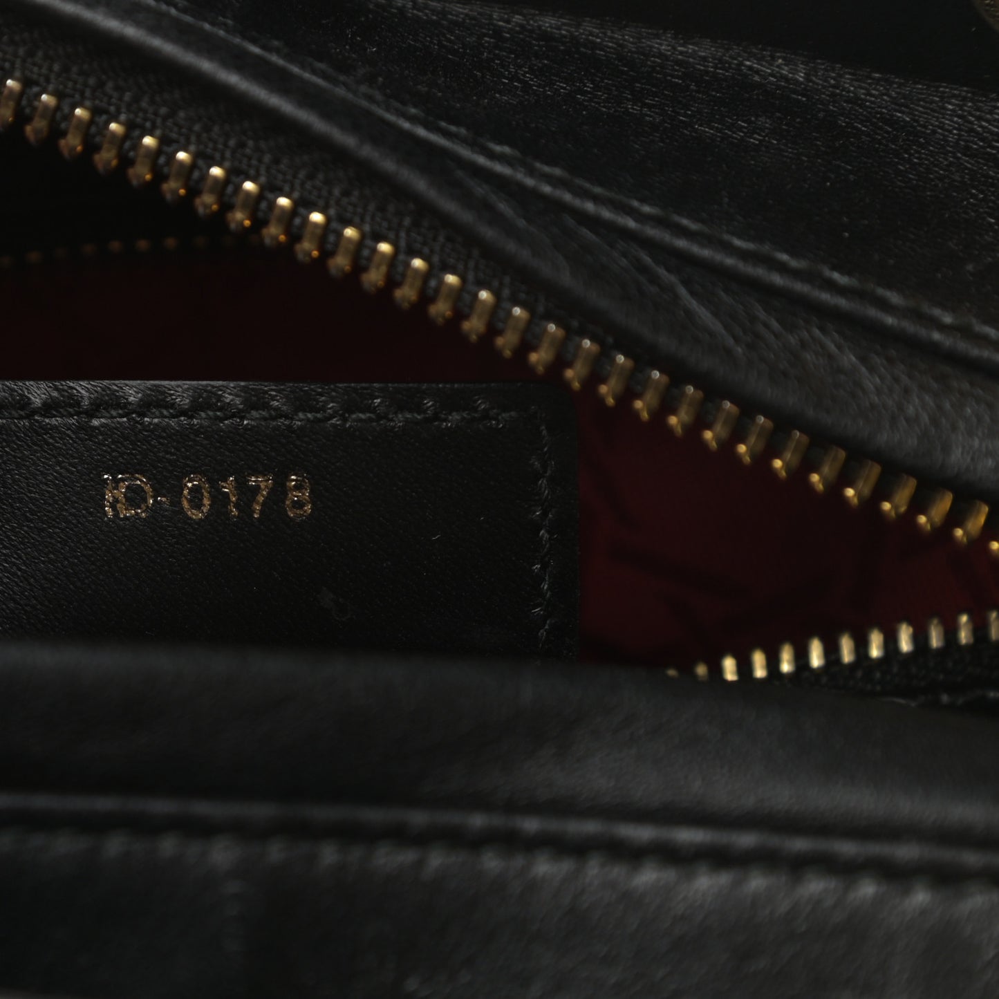 Lambskin Cannage Medium Lady Dior Black