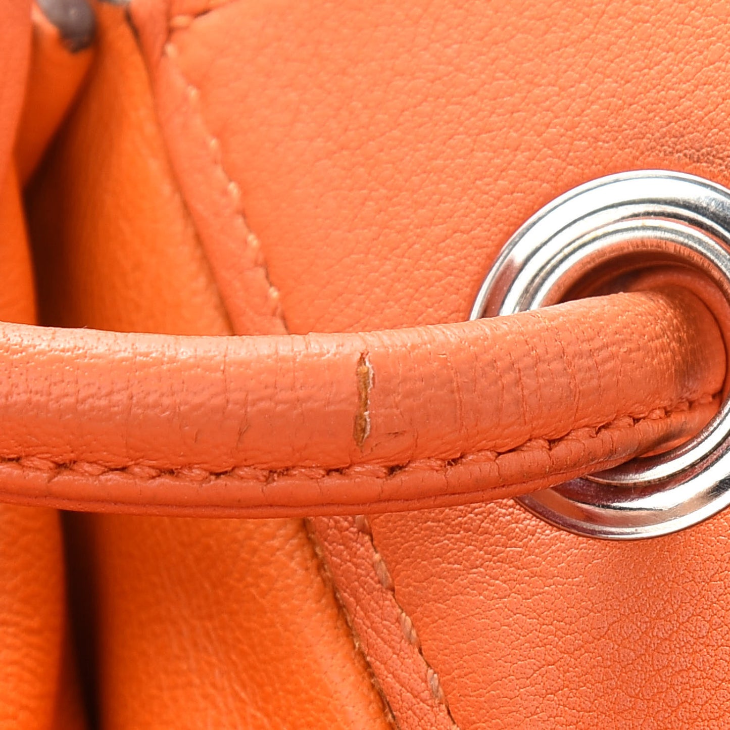 Milo Lambskin Swift Mini Aline Orange