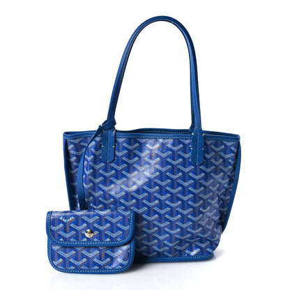 Goyard ine Reversible Mini Anjou Sky Blue 4 of 15