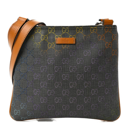 Gucci GG Supreme Monogram Small Flat Messenger Bag 1 of 11