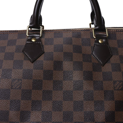 Louis Vuitton Damier Ebene Speedy 35 6 of 8