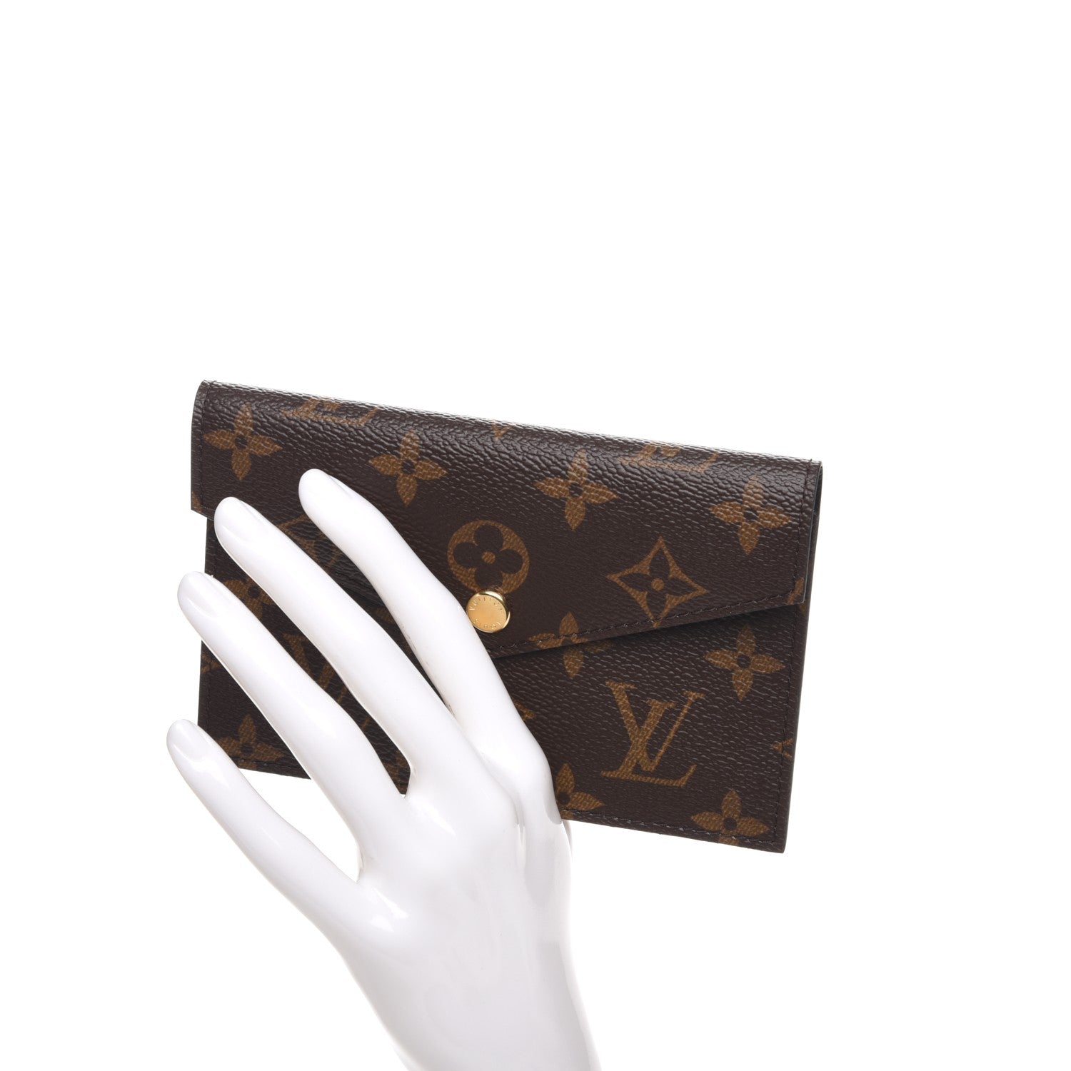 Louis Vuitton Monogram Daily Organizer Envelope Insert Black 2 of 7