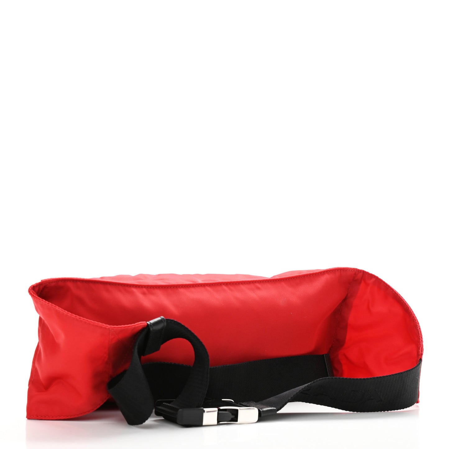 Tessuto Nylon Montagna Belt Bag Red