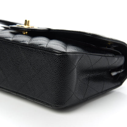 Chanel Caviar Quilted Small Double Flap Black 7 of 11