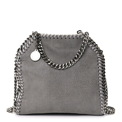 Stella McCartney Shaggy Deer Tiny Falabella Tote Grey 1 of 8