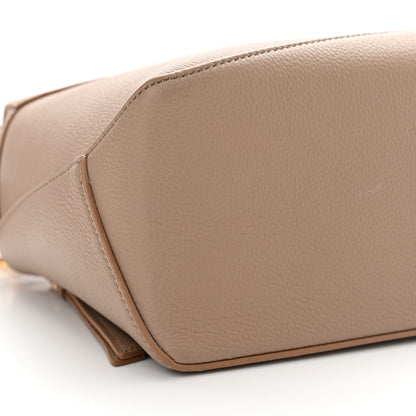 Loewe Grained Calfskin Small Puzzle Edge Bag Sand 8 of 11