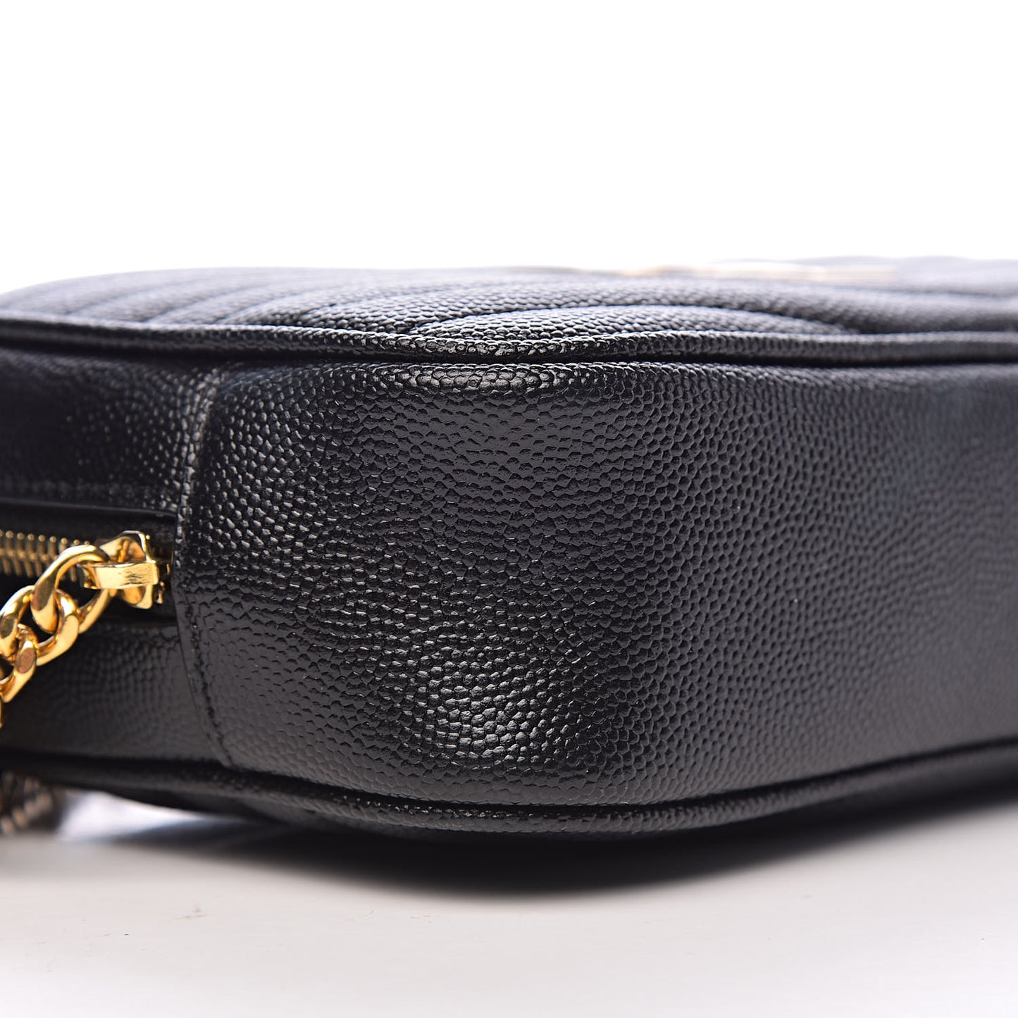 Grain De Poudre Matelasse Monogram Mini Lou Camera Bag Black