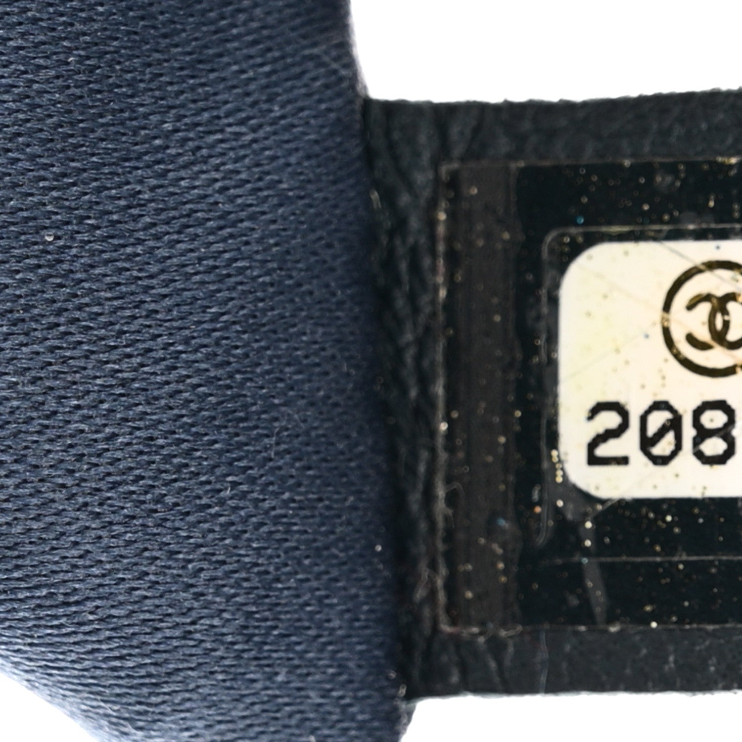 Chanel Lambskin Quilted Easy Carry Shopping Tote Blue 7 of 13