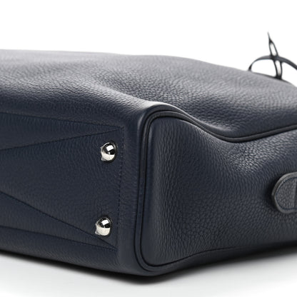 Hermes Taurillon Clemence Victoria II 35 Bleu Nuit 8 of 8