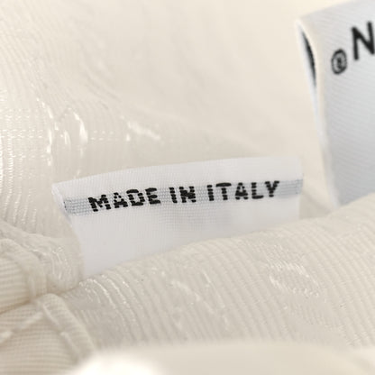 Prada Nylon Vela Mini Crossbody Backpack White 7 of 12