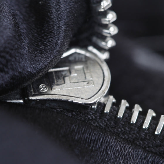 Fendi Woven Knit Baguette Black 7 of 12