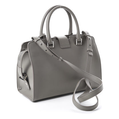 Saint Laurent Calfskin Monogram Baby Cabas Fog 3 of 14