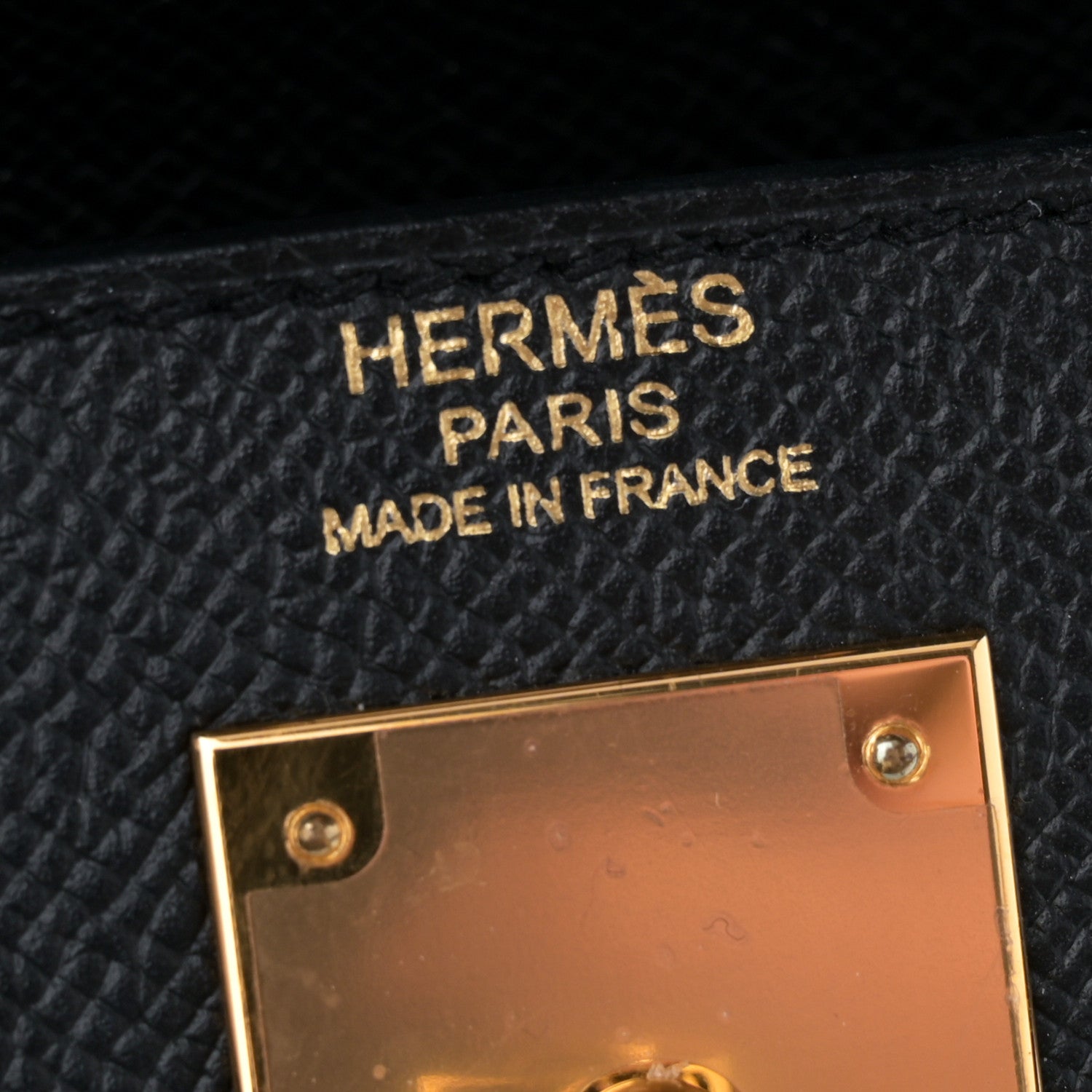 Hermes Epsom Kelly Sellier 32 Black 6 of 14