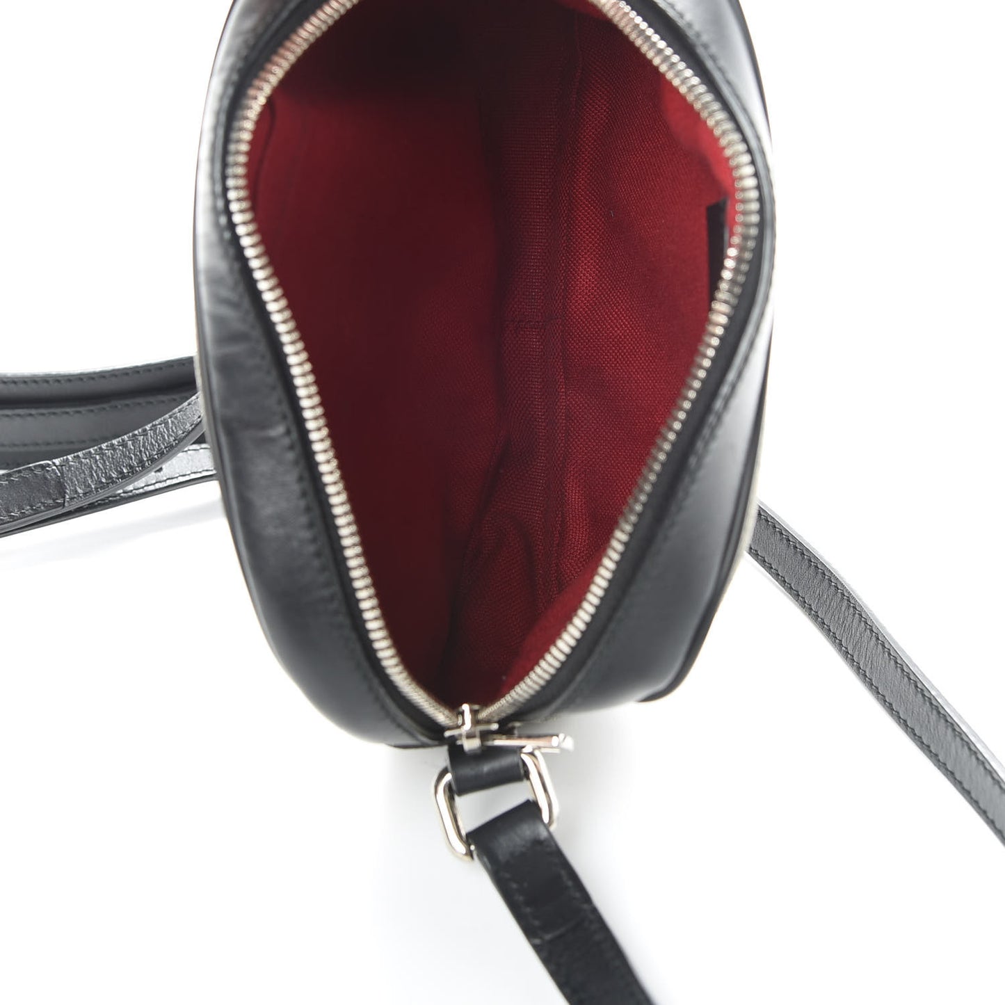 GG Supreme Monogram Web Small Shoulder Bag Black