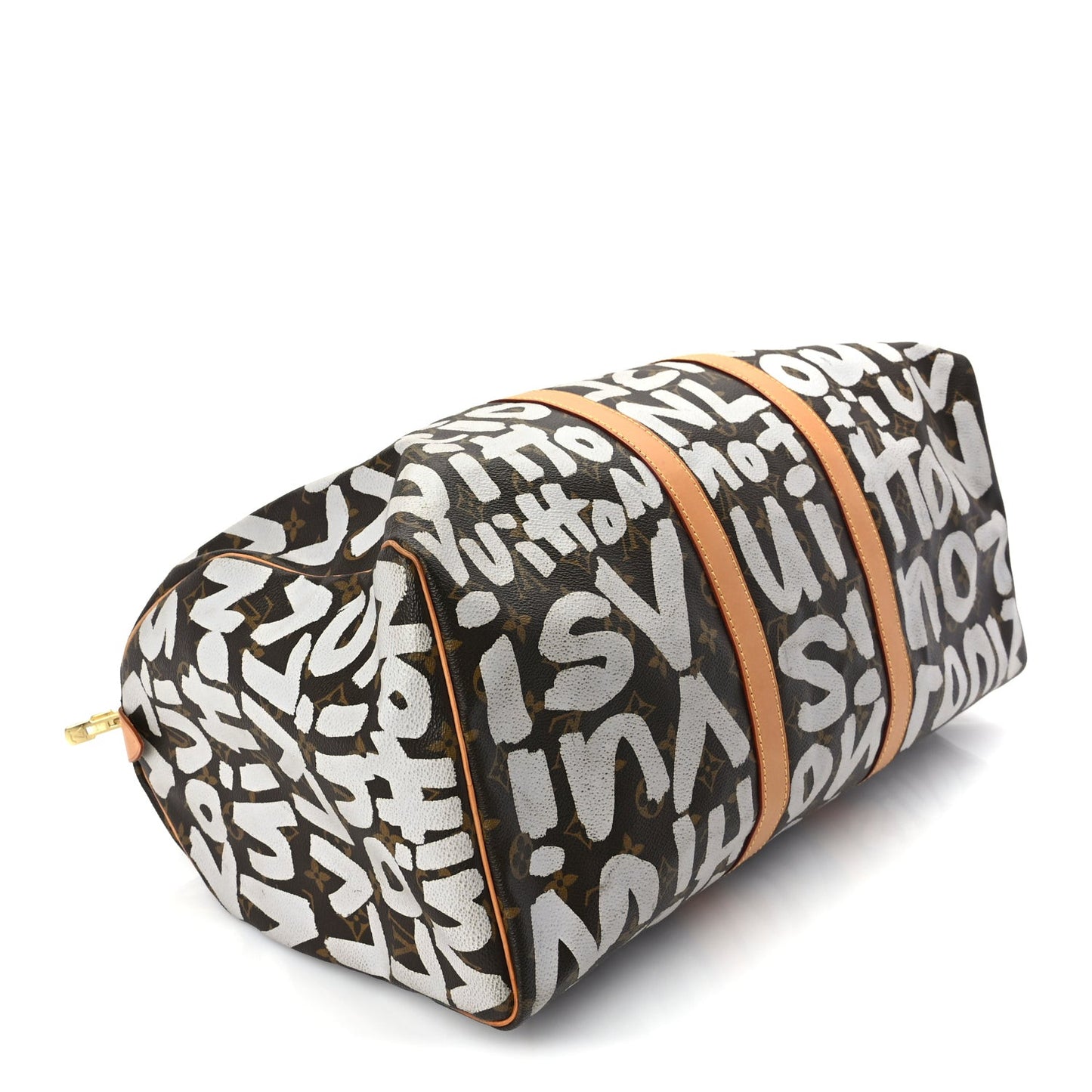 Monogram Graffiti Keepall 50  Silver