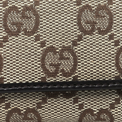 Gucci GG Monogram 6 Key Holder Case Black 8 of 11