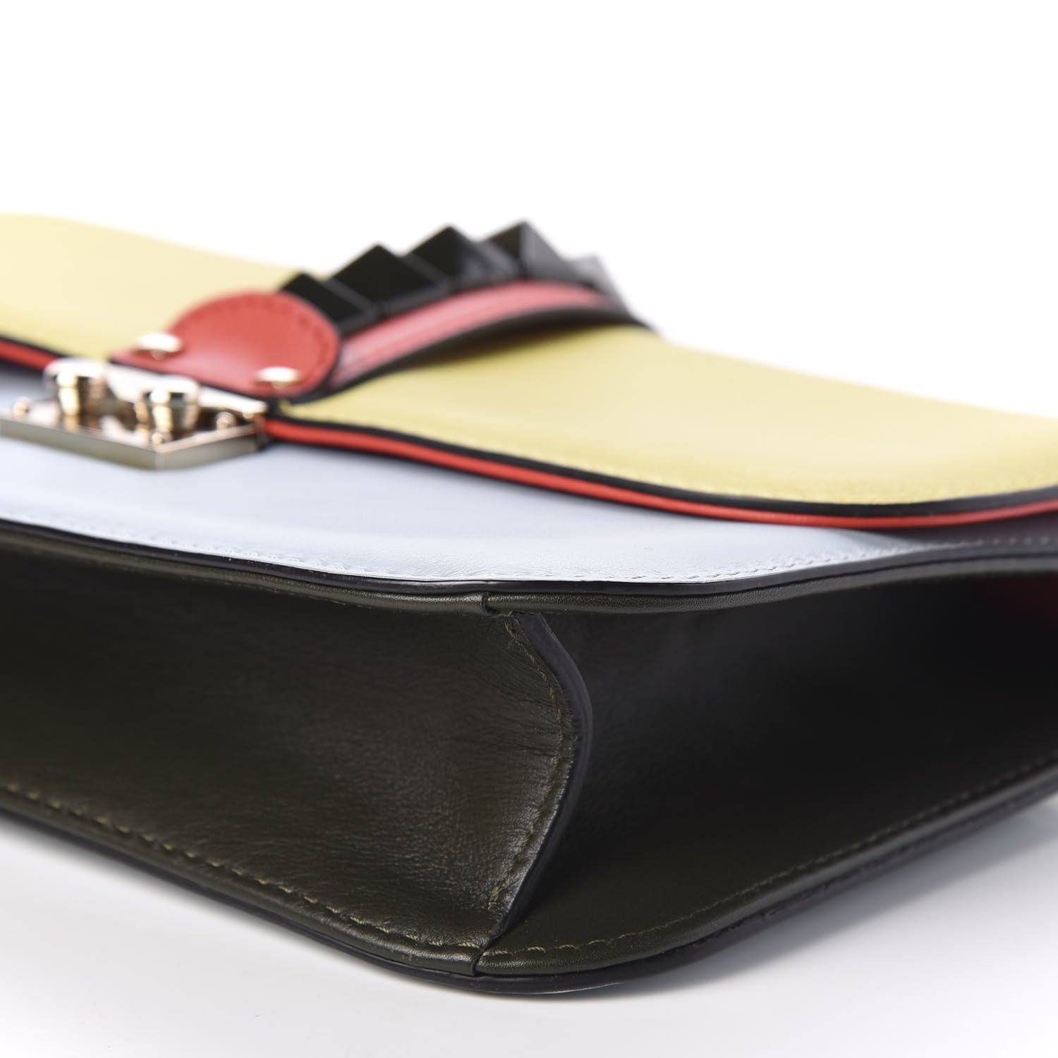 Valentino Garavani Vitello Medium Glam Lock Rockstud Flap Multicolor 6 of 8