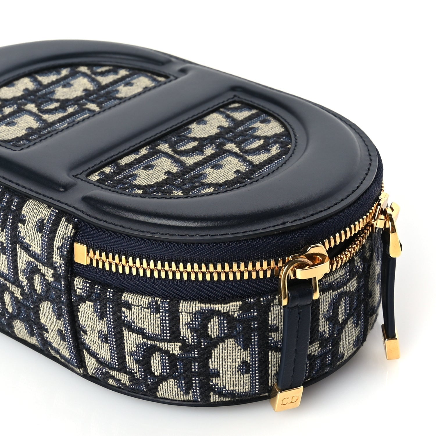 Christian Dior Oblique CD Signature Oval Crossbody Camera Bag Blue Multicolor Blue Multicolor 8 of 8