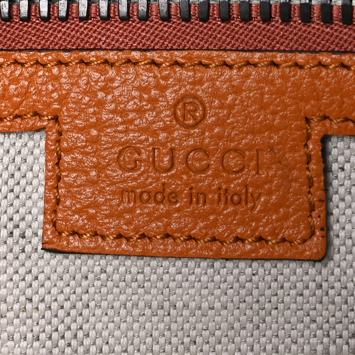 Suede Calfskin Web Medium Savoy Duffle Bag Orange