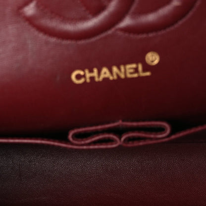 Chanel Lambskin Quilted Medium Double Flap Black 4 of 9