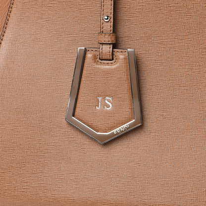 Fendi Vitello Elite Regular 2Jours Tote Orzo 11 of 11