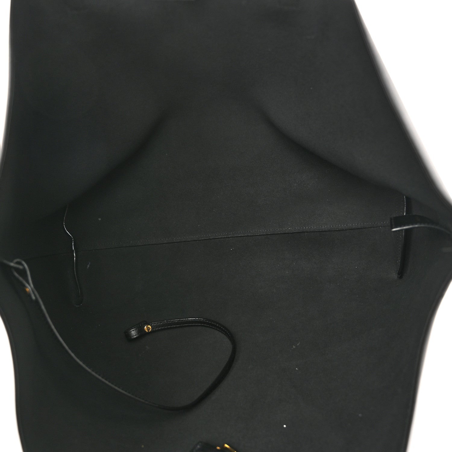 Saint Laurent Calfskin Large Shopping Tote Black 6 of 7