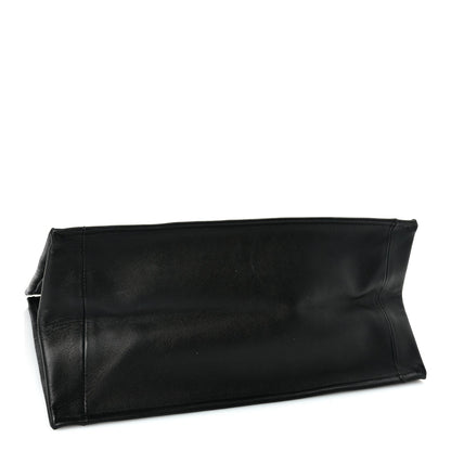 Christian Dior Calfskin Embossed Medium Book Tote Black 3 of 8