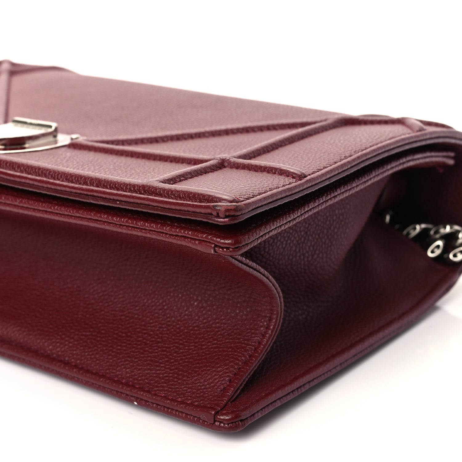 Christian Dior Grained Calfskin Medium Diorama Flap Bag 9 of 9