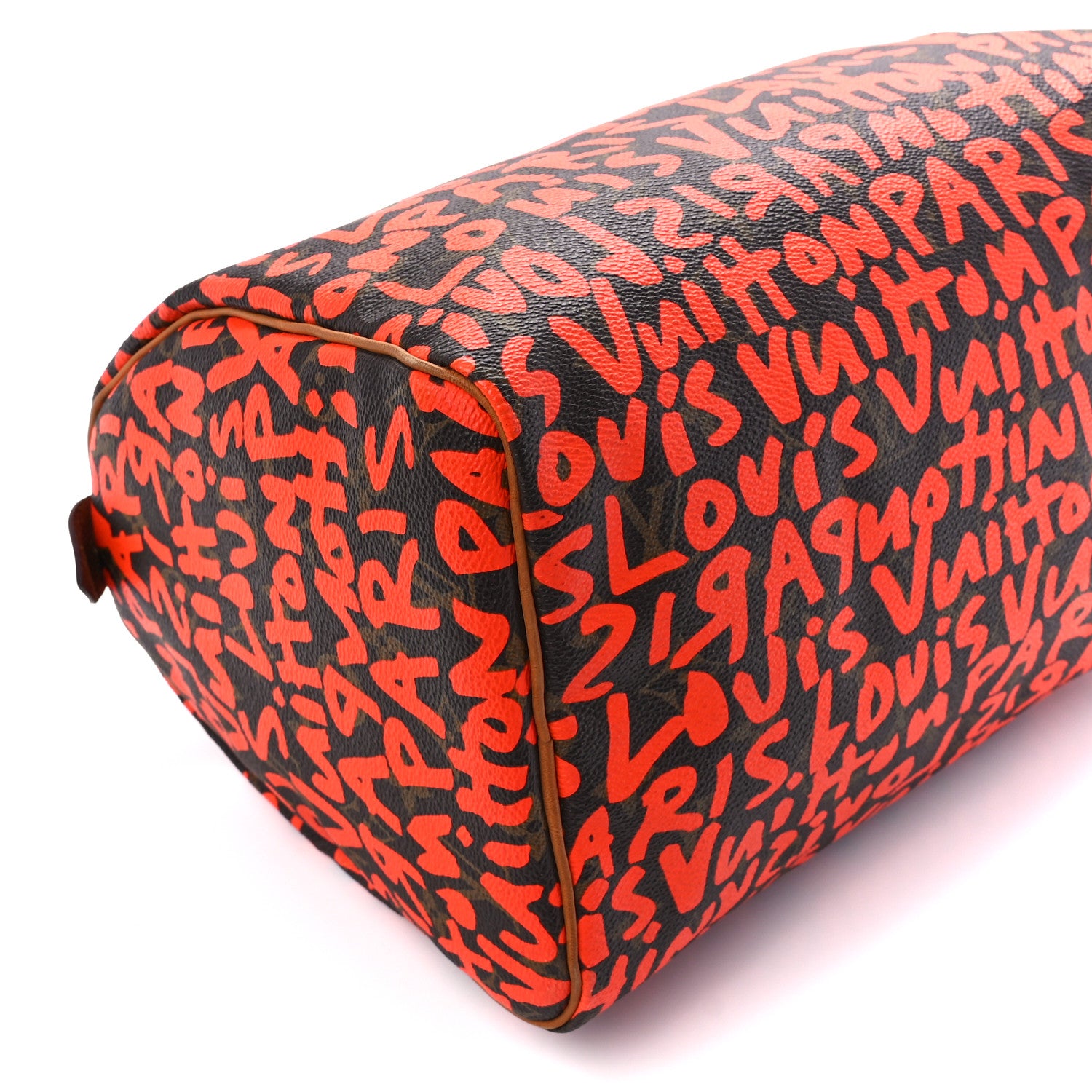 Louis Vuitton Monogram Graffiti Speedy 30 Orange 10 of 11