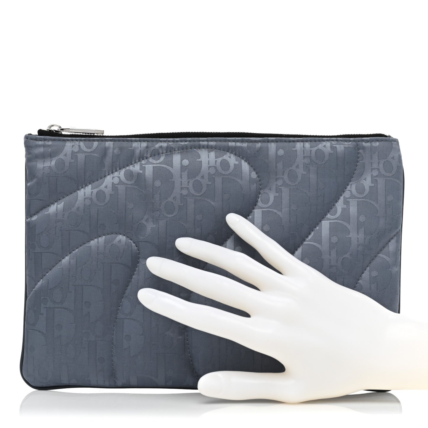 X ERL Technical Fabric Oblique Pouch Light Blue