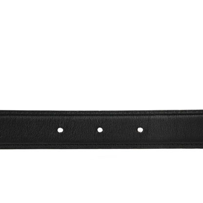 Hermes Swift Epsom 24mm Medor H Belt 75 Black Gold 3 of 7