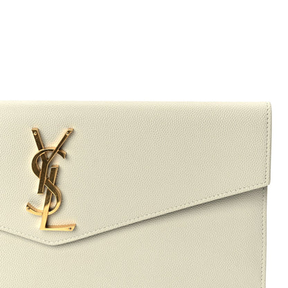 Saint Laurent Grain De Poudre Uptown Pouch Crema Soft 7 of 7