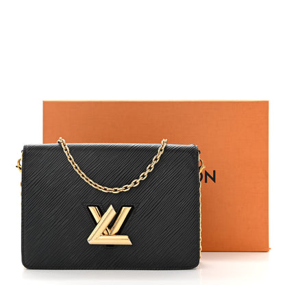 Louis Vuitton Epi Twist Belt Chain Wallet Black 11 of 11