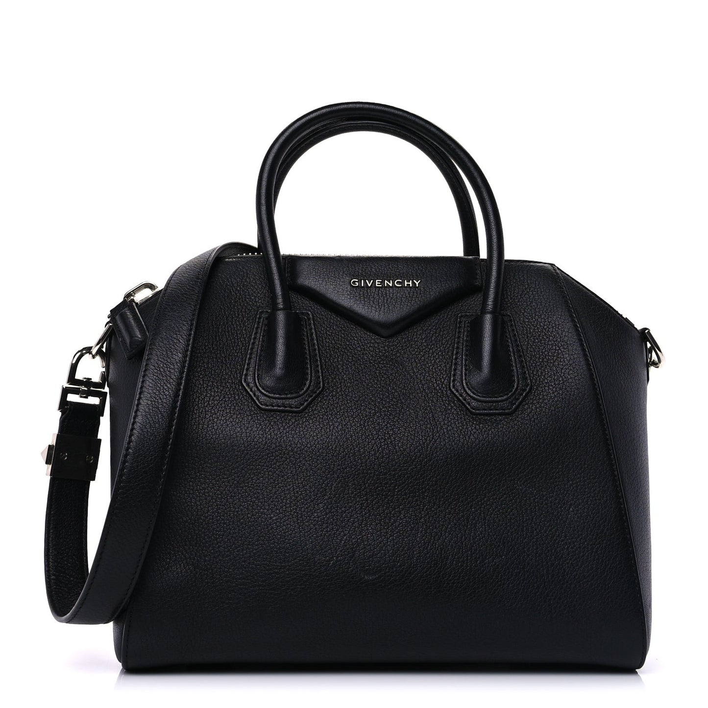Sugar Goatskin Small Antigona Black