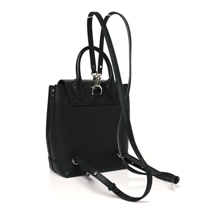 Louis Vuitton Calfskin Lockme Backpack Black 3 of 7