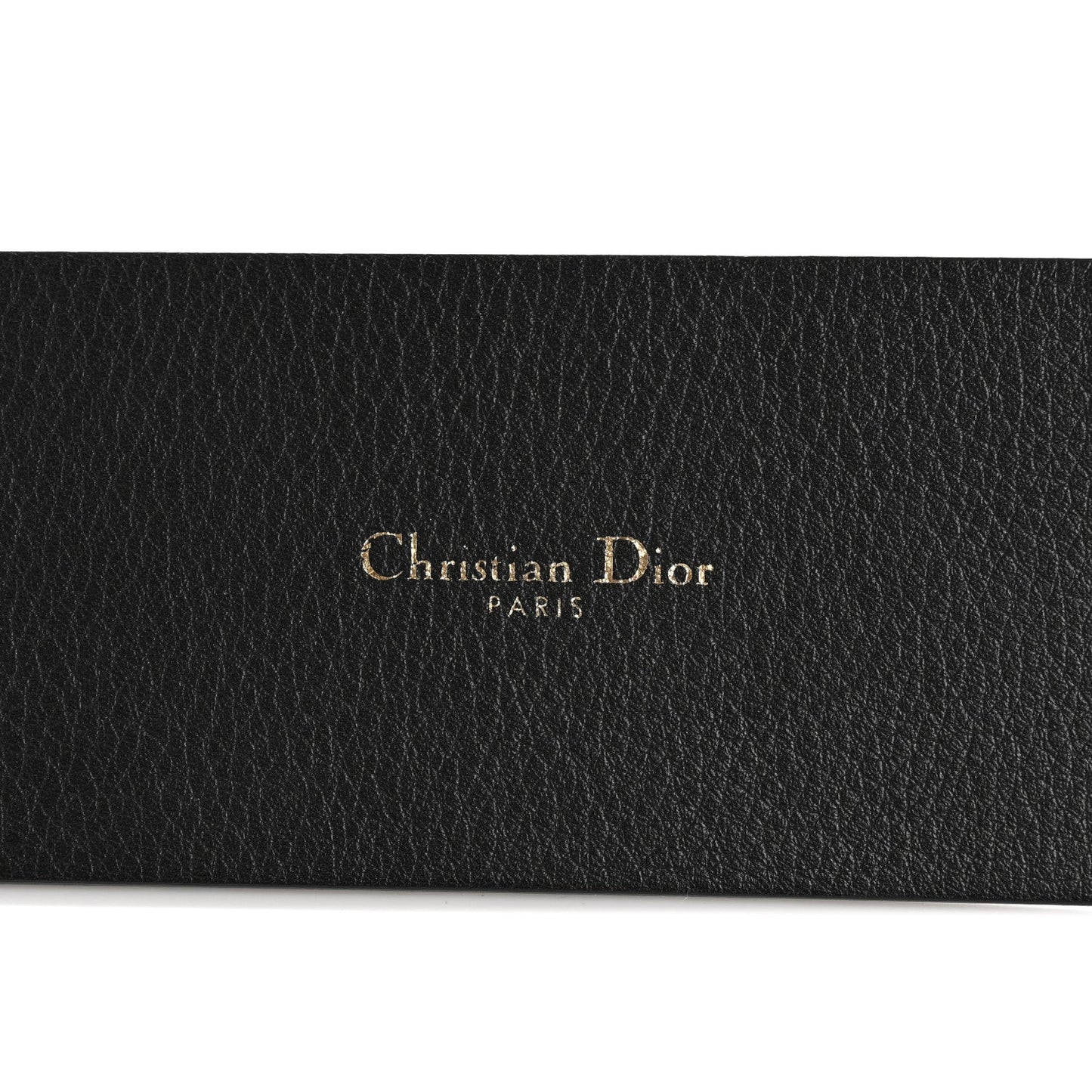 Calfskin Diorquake Belt 80 32 Black
