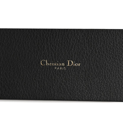Christian Dior Calfskin Diorquake Belt 80 32 Black 5 of 7