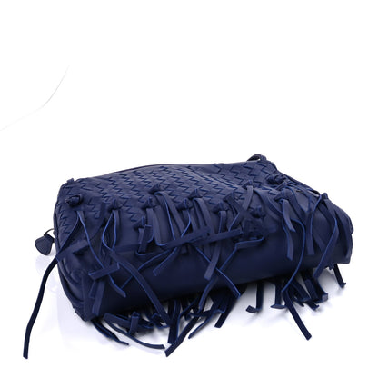Bottega Veneta Fringe Nodini Crossbody Bag Baltic Blue 3 of 8