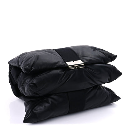 Burberry Nappa Padded Pillow Crossbody Black 3 of 8