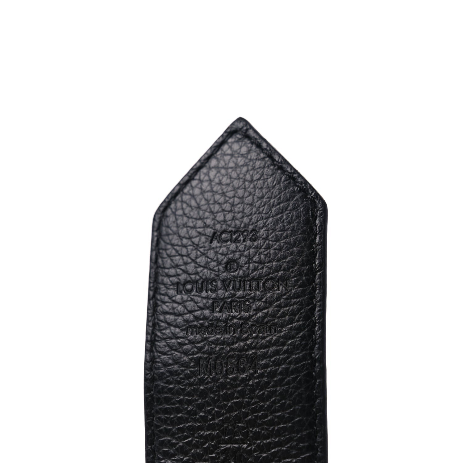 Louis Vuitton Monogram LV Circle 35mm Reversible Belt 75 30 Black 5 of 5