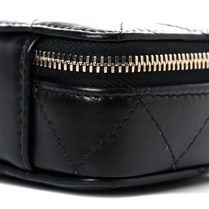 Chanel Lambskin Quilted Mini Lacquered Chain Clutch Black 6 of 10